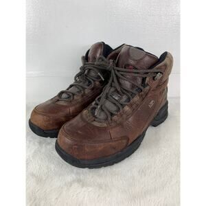 Skechers Sport Hiker Boots Women’s Size 7 Brown Steel Toe Rugged Work